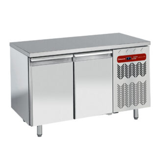 Ventilated freezing table, 2 doors GN 1/1
