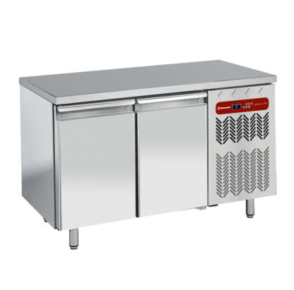Ventilated freezing table, 2 doors GN 1/1