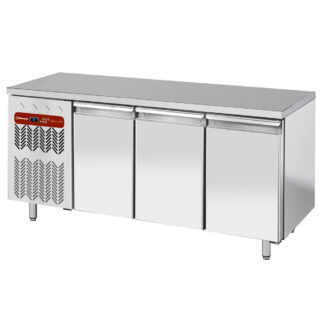 Ventilated cooling table, 3 doors GN 1/1, group on the left