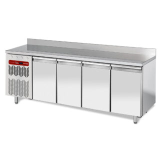Ventilated "wall" cooling table, 4 doors GN 1/1, 550 Lit. group on the left