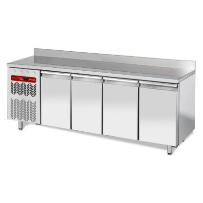 Ventilated "wall" cooling table, 4 doors GN 1/1, 550 Lit. group on the left