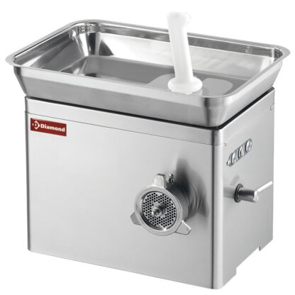 Table top stainless steel meat mincer NÂ° 22, Ã˜ 4.5 mm, 350 kg/h