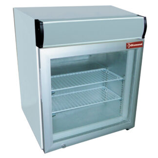 Display table model negative TÂ°, 50 liters, with light box