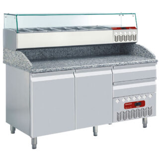 Refrigerated table set