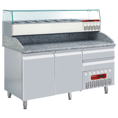 Refrigerated table set