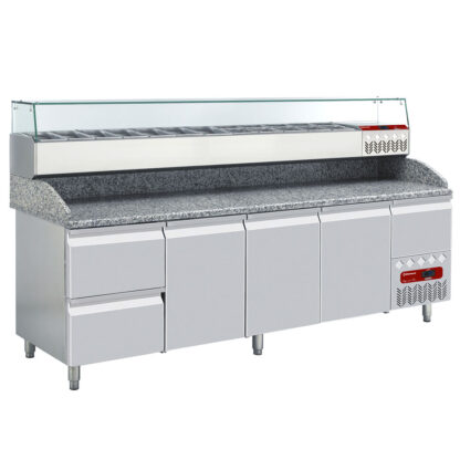Set Refrigerated table & structure: