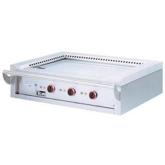 Electric "Teppanyaki" plate, 3 areas (3x 4,7 kW), for the table -Top-
