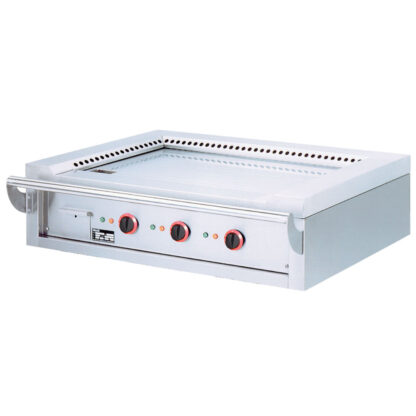 Electric "Teppanyaki" plate, 3 areas (3x 4,7 kW), for the table -Top-