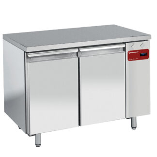 Refrigerated table, ventilated, 2 doors EN 600x400, (without group)