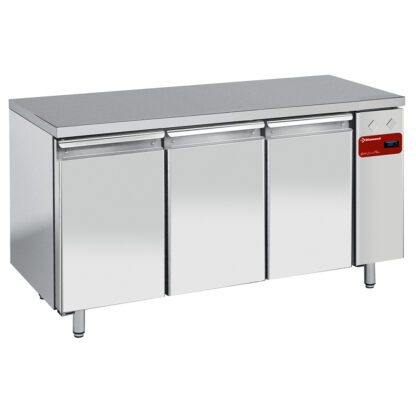 Freezing table, ventilated, 3 doors GN 1/1, (without group)