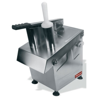 Table top vegetable cutter, all stainless steel
