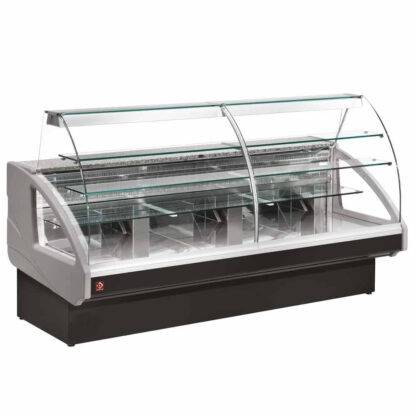 Refrigerated display counter, static, drawer system, without reserve