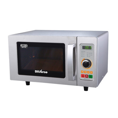 Four micro-ondes en inox,1000 W. (25 Lt), m?canique