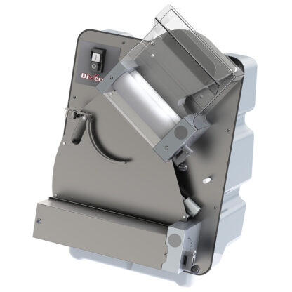Pizza roller Ã˜ 300 mm, 2 rollers, in stainless steel /ABS