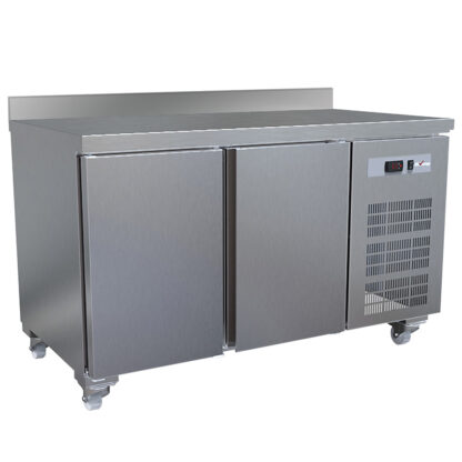 Cooling table, ventilated, 2 doors GN 1/1 (260 Lit.), on wheels