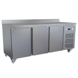 Cooling table, ventilated, 3 doors GN 1/1 (405 Lit.), on wheels