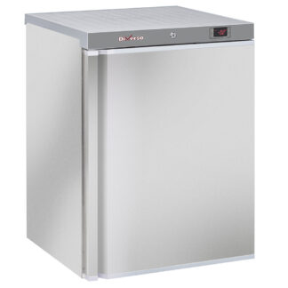 Static freezer, 200 liters. stainless steel