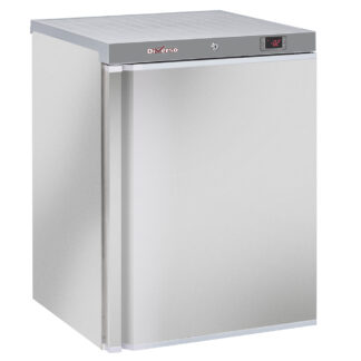 Ventilated refrigerator, 200 liters. stainless steel