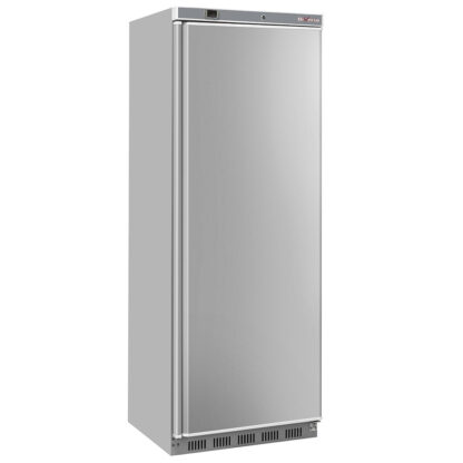 Ventilated refrigerator, 400 liters. stainless steel