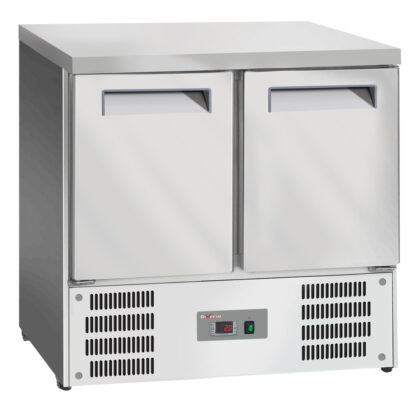 Refrigerated counter 2 doors GN 1/1