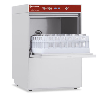 Glass-washer, basket 400x400 mm " Full-HygiÃ¨ne ", with softener continuously