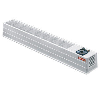 Refrigerated food structure 8x GN 1/6 h150 mm