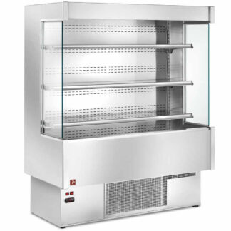 Refrigerated wall cupboard "full stainless steel"