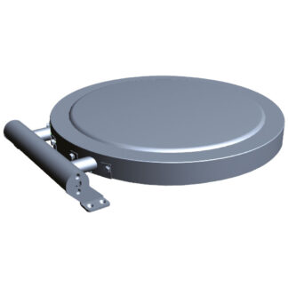 Cover boiling pan made in double wall