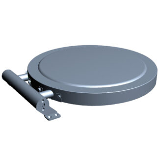 Cover boiling pan made in double wall