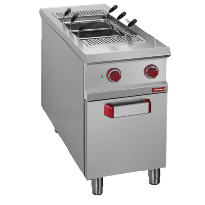 Electric pasta cooker, 1 tank 40 liters, on cupboard - PASS-THROUGH