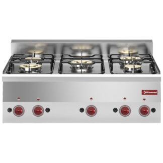 Gas cooker 5 burners -Top-