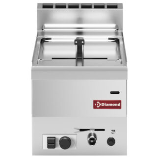 Gas fryer, 1 basin 8 liters -Top-