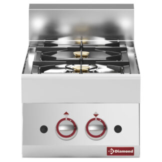 Gas cooker 2 burners -Top-