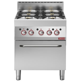 Gas range 4 burners with gas oven