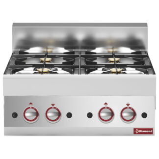 Gas cooker 4 burners -Top-