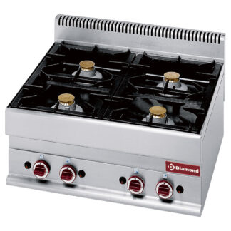 Gas cooker 4 burners -Top-