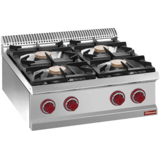 Gas range 4 burners -Top-
