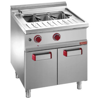 Gas pasta cooker 1 tank 40 lit. (without baskets), on cupboard