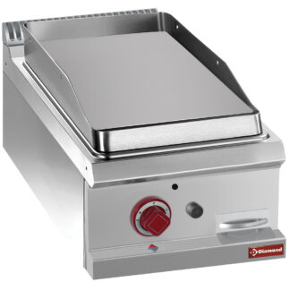 Gas fry top smooth, module 1/2  -TOP-