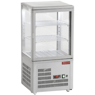 Ventilated display table model, 4 glazed sides, 3 "Grey" levels