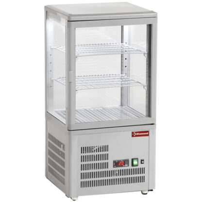 Ventilated display table model, 4 glazed sides, 3 "Grey" levels