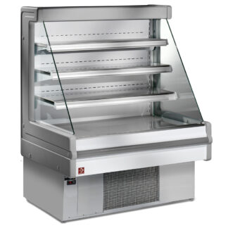 Ventilated refrigerated wall element