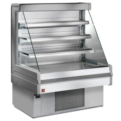 Ventilated refrigerated wall element