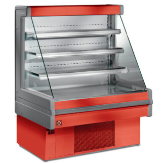 Ventilated refrigerated wall element
