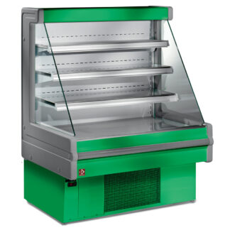 Ventilated refrigerated wall element