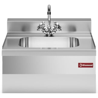 Sink 400x400xh200 with mixing tap and siphon