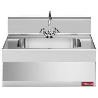 Sink with mixing tap -Top-