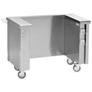 Drive-in element for trolleys