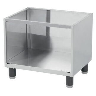 Piece of furniture "support" in stainless 660 mm (without doors)