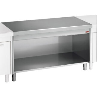 Neutral element on open cupboard